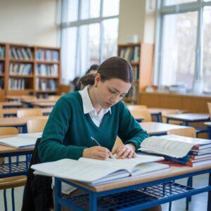 a photo of a student ai